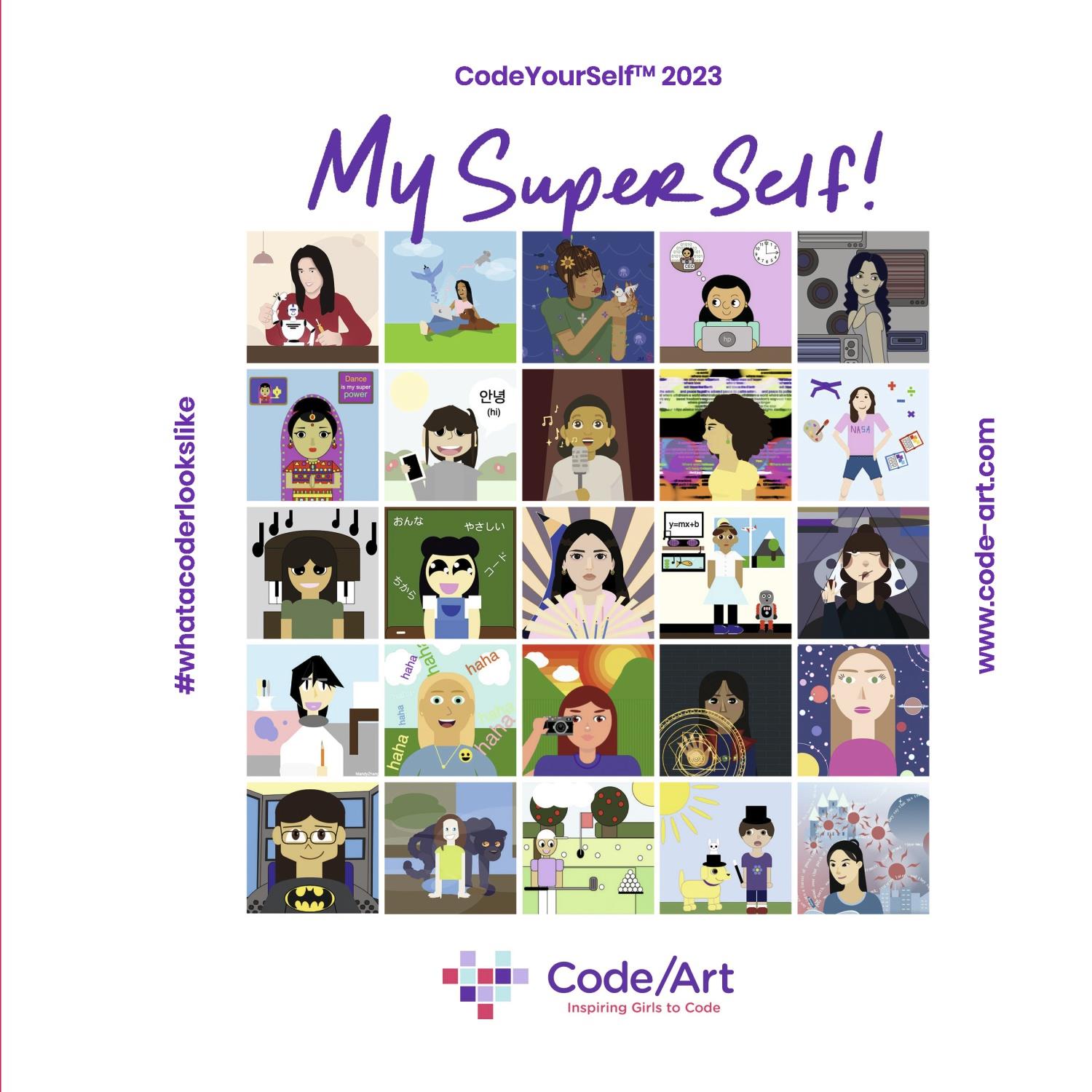 CodeYourSelf 2023: My Super Self! by Code Art