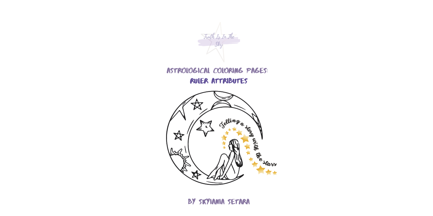 Astrological Coloring Pages Ruler Attributes