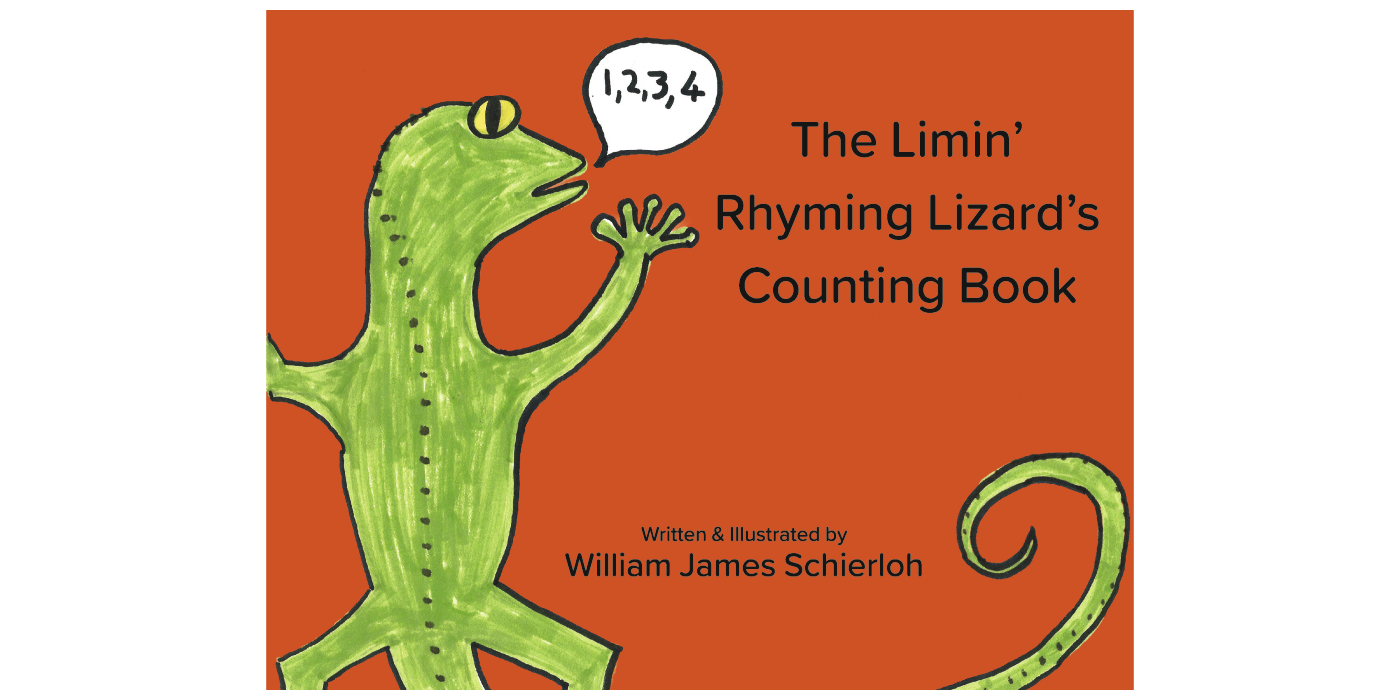 The Limin' Rhyming Lizard's Counting Book | BookBaby Bookshop