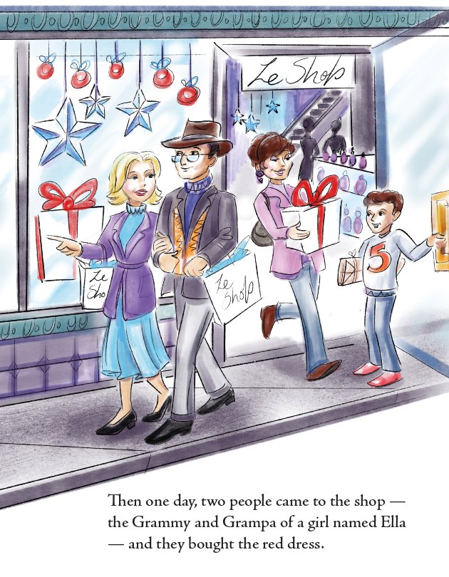 The Magic Red Dress | BookBaby Bookshop The Magic Red Dress | BookBaby Bookshop